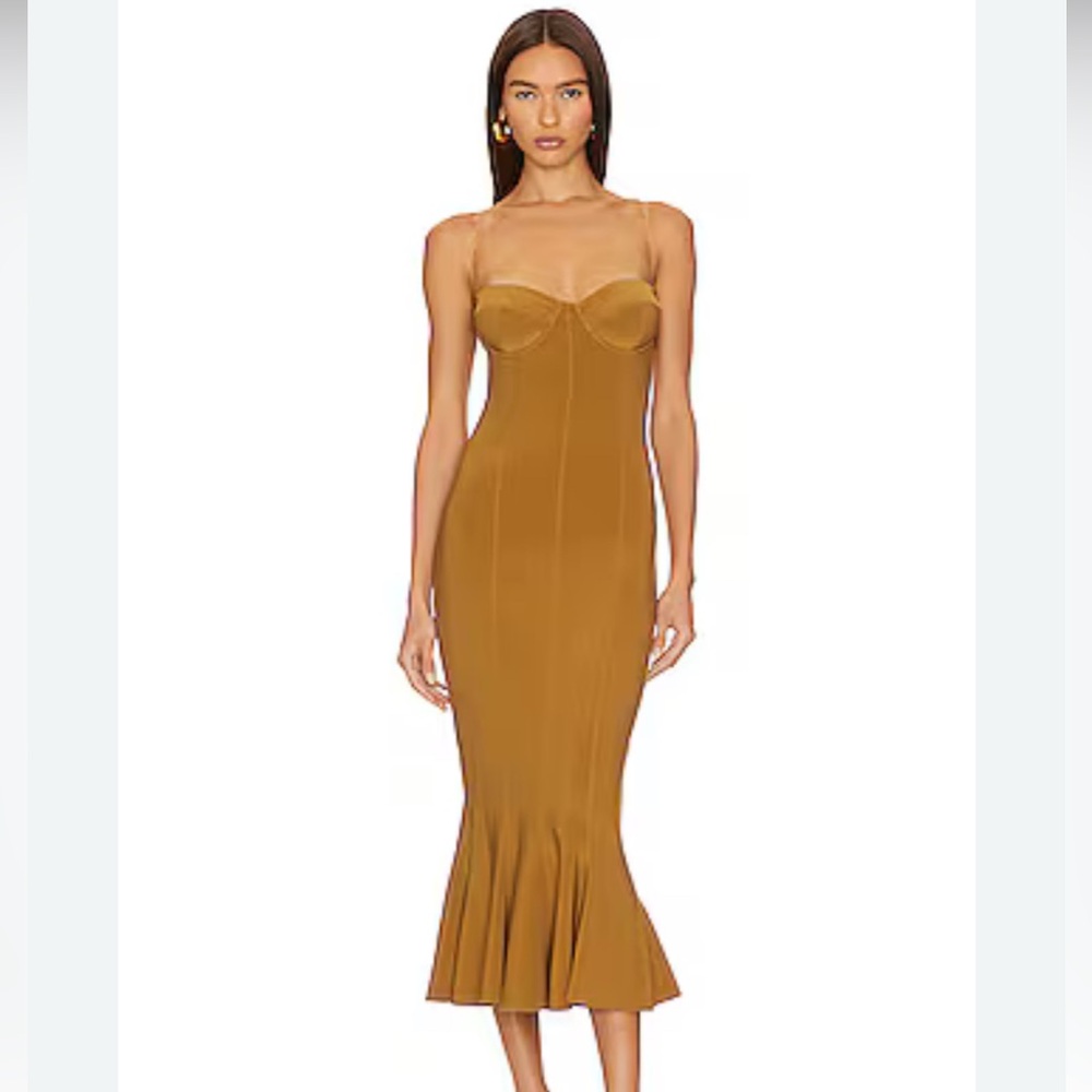 Corset Midi Dress in Woods
NORMA KAMALI